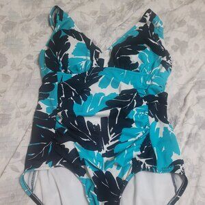 Croft and Borrow Floral Swimsuit